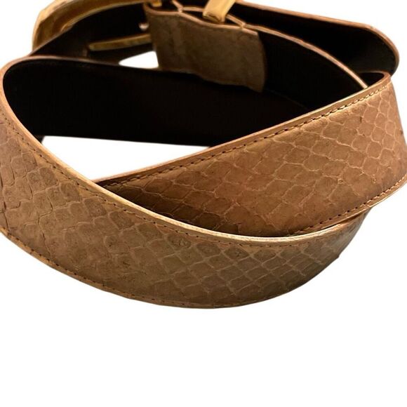 Amanda Smith Vintage Snakeskin Belt - Picture 10 of 13